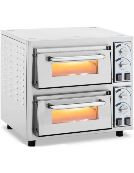 Profesionali dviejų kamerų picos orkaitė 2 picoms. 35 cm 4400 W
 
Profesionali dviejų kamerų picos orkaitė 2 picoms. 35 cm 4400 W