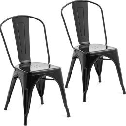 
Lofto baro kėdė, sėdynė 35 x 35 cm, iki 150 kg, ruda - 2 vnt.
