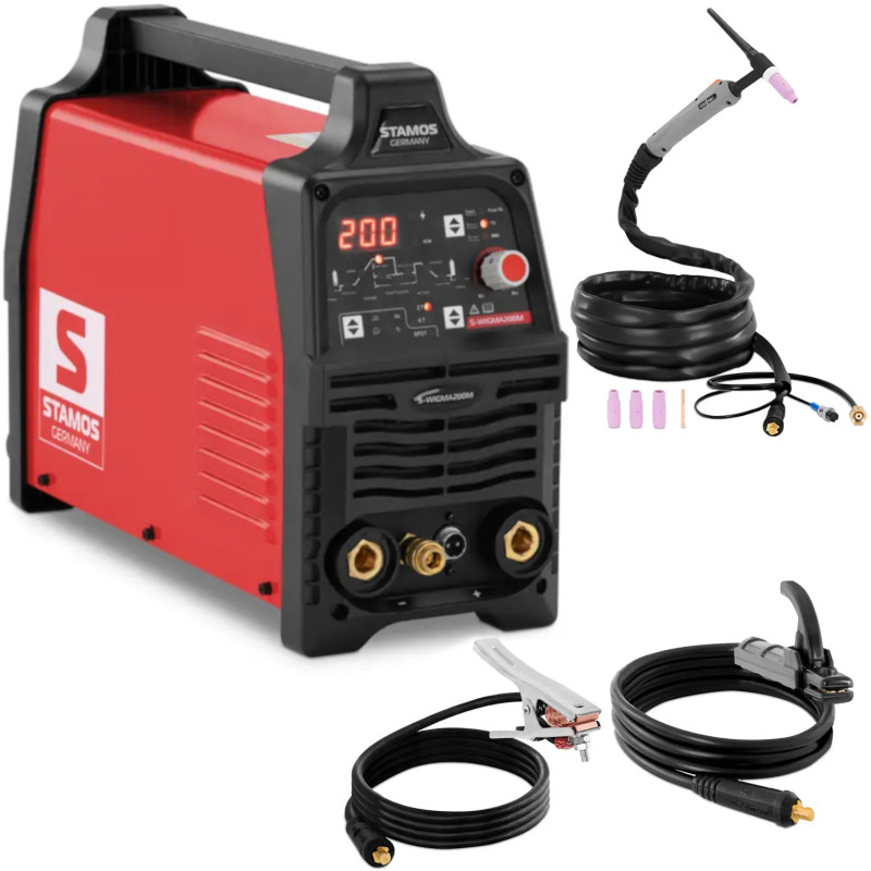 
TIG MMA Hot Start Pulse ARC-Force LED 200 A suvirintojas
