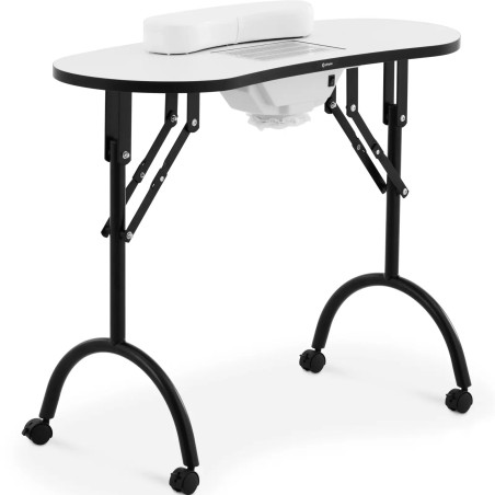 Stalinis kosmetinis manikiūro stalas su dulkių sugėrikliu, sulankstomas ant ratukų, 90 x 42 x 73 cm, baltas
 
Stalinis kosmetinis manikiūro stalas su dulkių sugėrikliu, sulankstomas ant ratukų, 90 x 42 x 73 cm, baltas