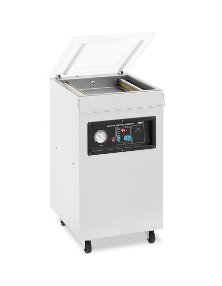 Kamerinė vakuuminio pakavimo mašina maistui, elektronikai, laisvai stovinti, 40 cm, 900 W
 
Kamerinė vakuuminio pakavimo mašina maistui, elektronikai, laisvai stovinti, 40 cm, 900 W