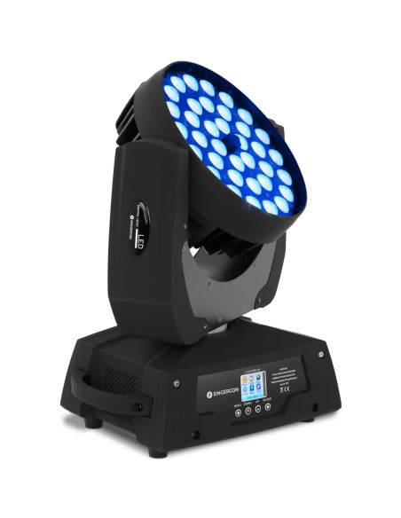 Judanti galva DJ scenos apšvietimo prožektorius LED 36 x 10 W RGBW
 
Judanti galva DJ scenos apšvietimo prožektorius LED 36 x 10 W RGBW