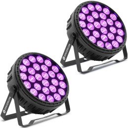 
DJ scenos prožektorius 27 RGBW LED - 2 vnt.
