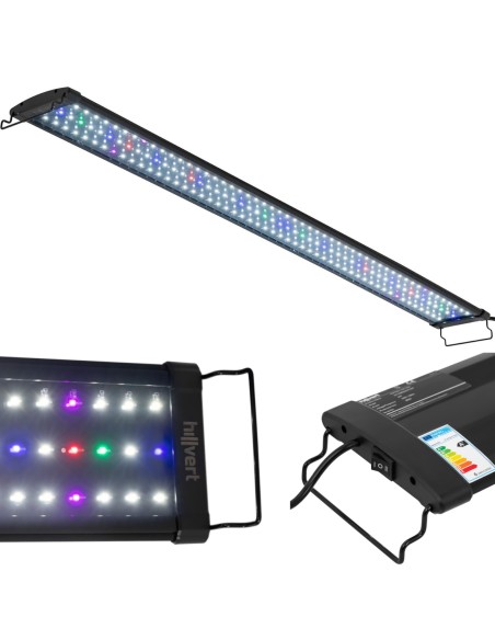 Akvariumo augalų augimo LED lempa viso spektro 156 LED 120cm 30W Akvariumo augalų augimo LED lempa viso spektro 156 LED 120cm 30W