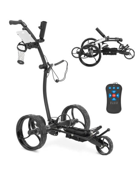 
Sulankstomas elektrinis golfo vežimėlis su nuotolinio valdymo pultu iki 20 kg
