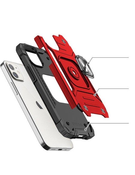 Šarvuotas dėklas iPhone 14 Plus, magnetinis laikiklis Ring Armor, raudonas
 
Šarvuotas dėklas iPhone 14 Plus, magnetinis laikiklis Ring Armor, raudonas