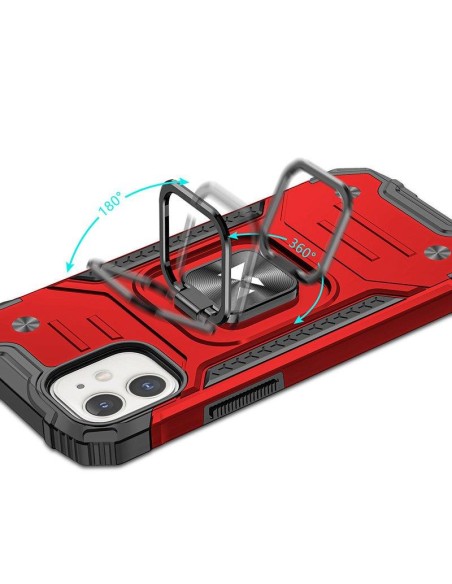 Šarvuotas dėklas iPhone 14 Plus, magnetinis laikiklis Ring Armor, raudonas
 
Šarvuotas dėklas iPhone 14 Plus, magnetinis laikiklis Ring Armor, raudonas