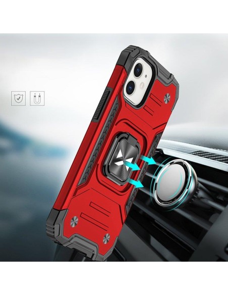 Šarvuotas dėklas iPhone 14 Plus, magnetinis laikiklis Ring Armor, raudonas
 
Šarvuotas dėklas iPhone 14 Plus, magnetinis laikiklis Ring Armor, raudonas