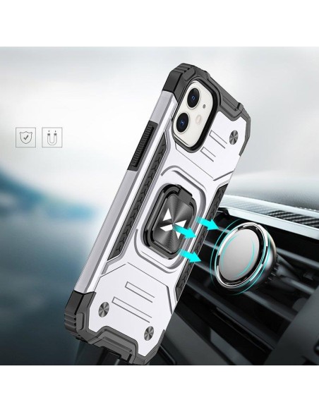 Šarvuotas dėklas iPhone 14, magnetinis laikiklis Ring Armor, sidabrinis
 
Šarvuotas dėklas iPhone 14, magnetinis laikiklis Ring Armor, sidabrinis