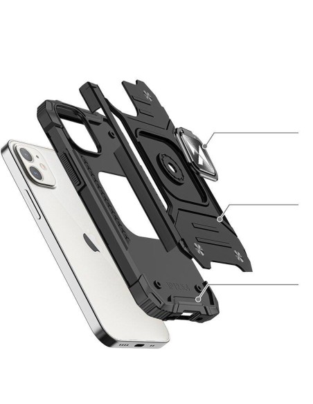 Šarvuotas dėklas iPhone 14, Ring Armor magnetinis laikiklis, juodas
 
Šarvuotas dėklas iPhone 14, Ring Armor magnetinis laikiklis, juodas