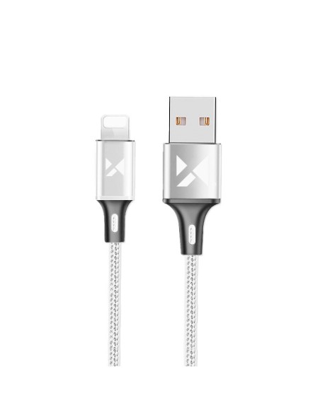 Kabelis USB laidas Iphone Lightning 2.4A 2m baltas