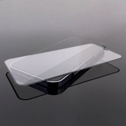 
Patvarus 9H viso ekrano grūdintas stiklas, skirtas Motorola Moto G42 su dėklu draugišku juodu rėmeliu
