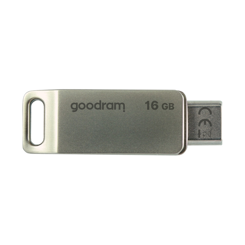 „Goodram“ atminties kortelė 16 GB USB 3.2 Gen 1 USB / USB-C OTG ODA3 sidabrinė