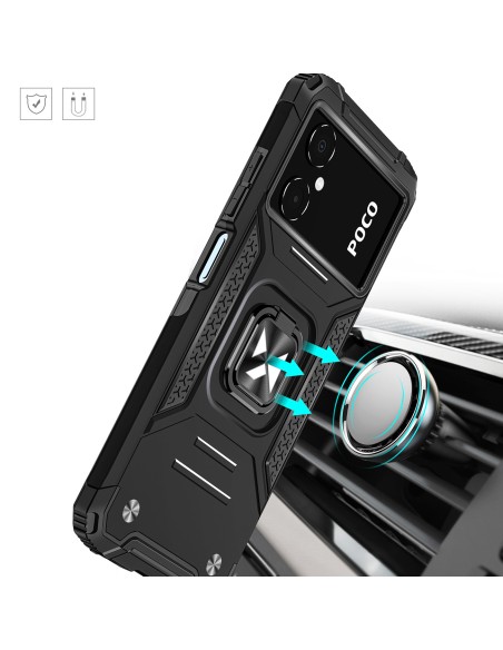 Šarvuotas dėklas Samsung Galaxy A03, Ring Armor magnetinis laikiklis, juodas
 
Šarvuotas dėklas Samsung Galaxy A03, Ring Armor magnetinis laikiklis, juodas