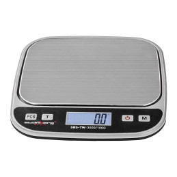 Tikslus laboratorinis svarstyklės SBS-TW-3000/100G iki 3000g / 0,1g