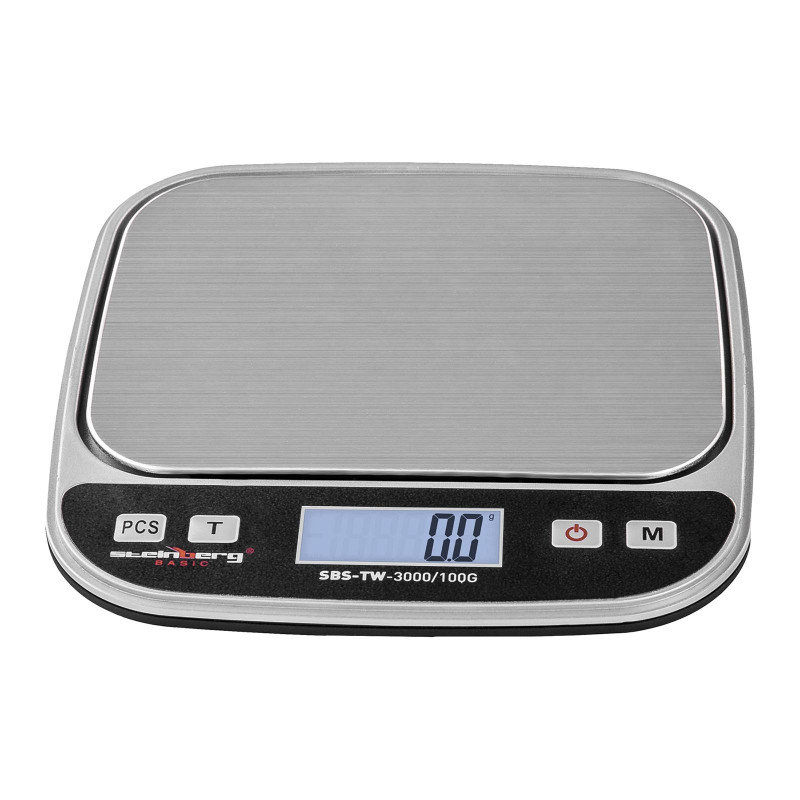 Tikslus laboratorinis svarstyklės SBS-TW-3000/100G iki 3000g / 0,1g