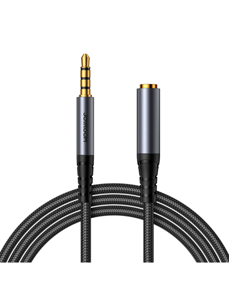 Audio Stereo AUX ilgintuvas 3,5 mm mini lizdas 1,2 m juodas