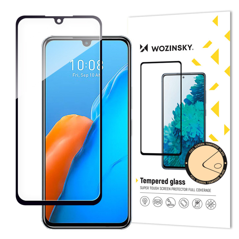 
9H grūdintas stiklas visam Infinix Note 12 Pro ekranui su Case Friendly juodu rėmeliu
