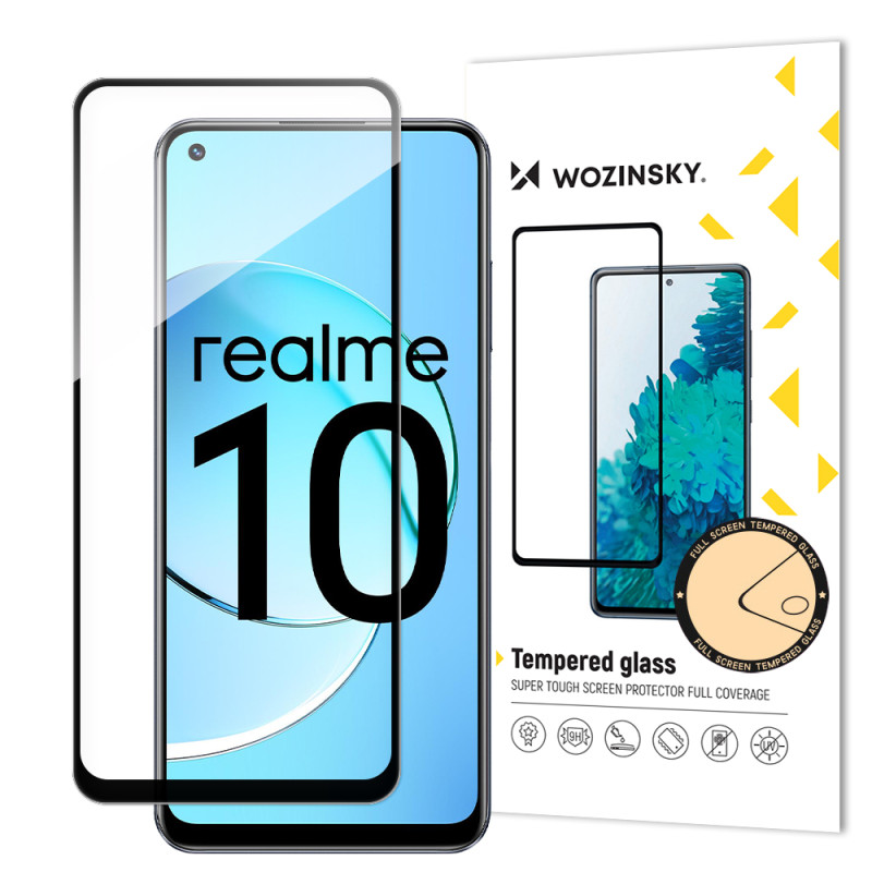 9H grūdintas stiklas visam Realme 10 ekranui su juodu Full Glue rėmeliu
9H grūdintas stiklas visam Realme 10 ekranui su juodu Full Glue rėmeliu