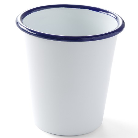Baltas emaliuotas puodelis 400ml Hendi 621332 Baltas emaliuotas puodelis 400ml Hendi 621332