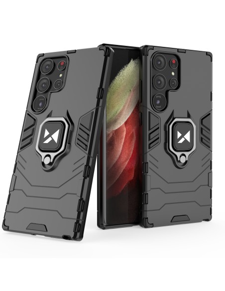 Šarvuotas dėklas Samsung Galaxy S23 Ultra, Ring Armor magnetinis laikiklis, juodas
 
Šarvuotas dėklas Samsung Galaxy S23 Ultra, Ring Armor magnetinis laikiklis, juodas