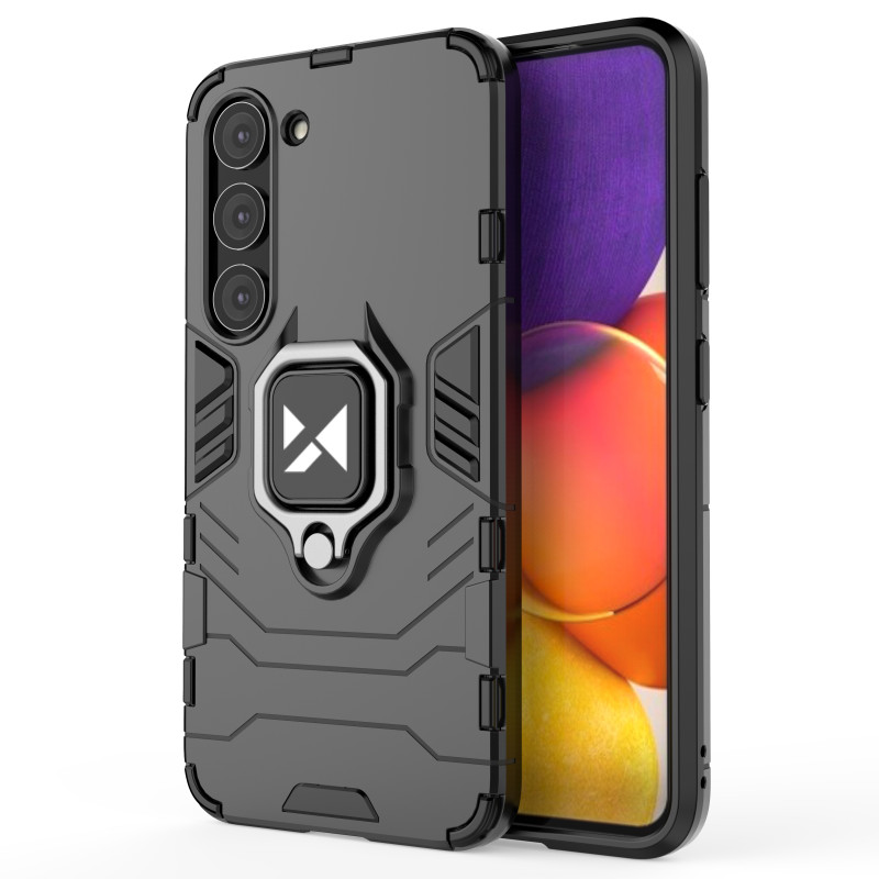 Šarvuotas dėklas Samsung Galaxy S23, Ring Armor magnetinis laikiklis, juodas
Šarvuotas dėklas Samsung Galaxy S23, Ring Armor magnetinis laikiklis, juodas
