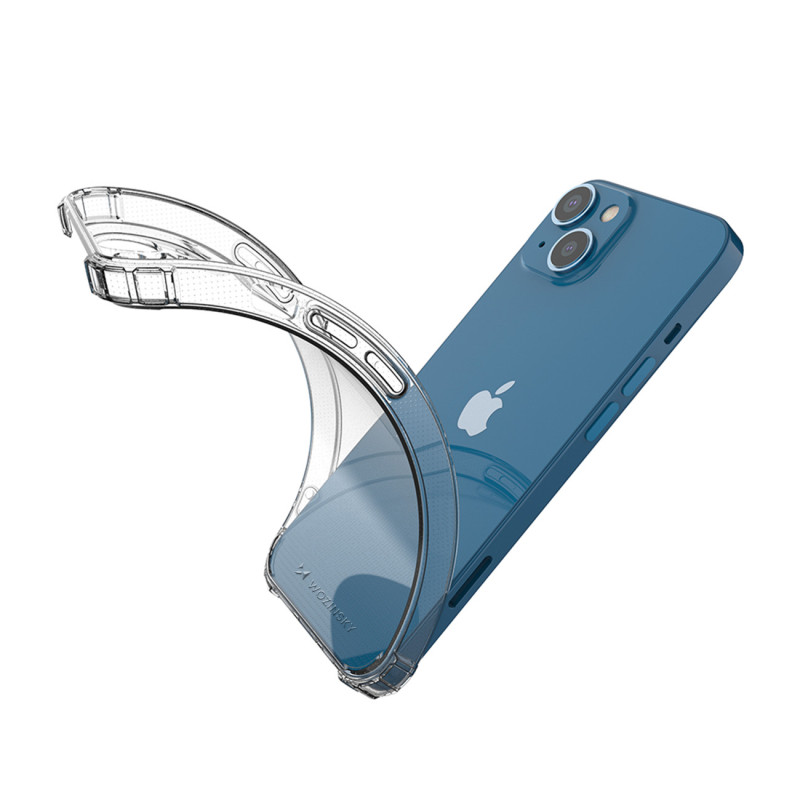 Skaidrus šarvuotas dėklas iPhone 14 Plus Anti Shock