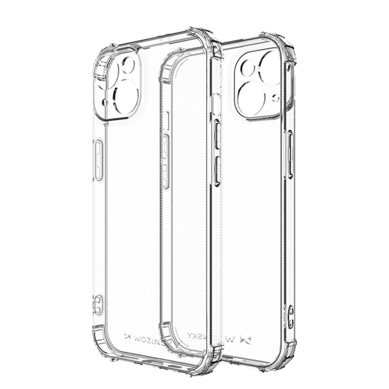Skaidrus šarvuotas dėklas iPhone 14 Plus Anti Shock