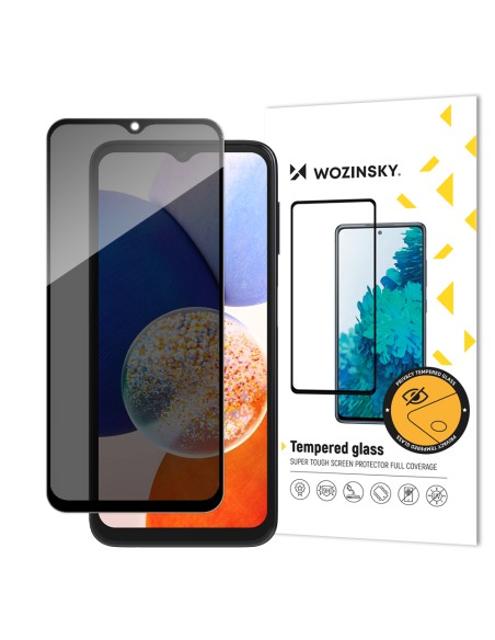 
Privatus grūdintas stiklas, skirtas Samsung Galaxy A13 ekranui su Anti Spy filtru
