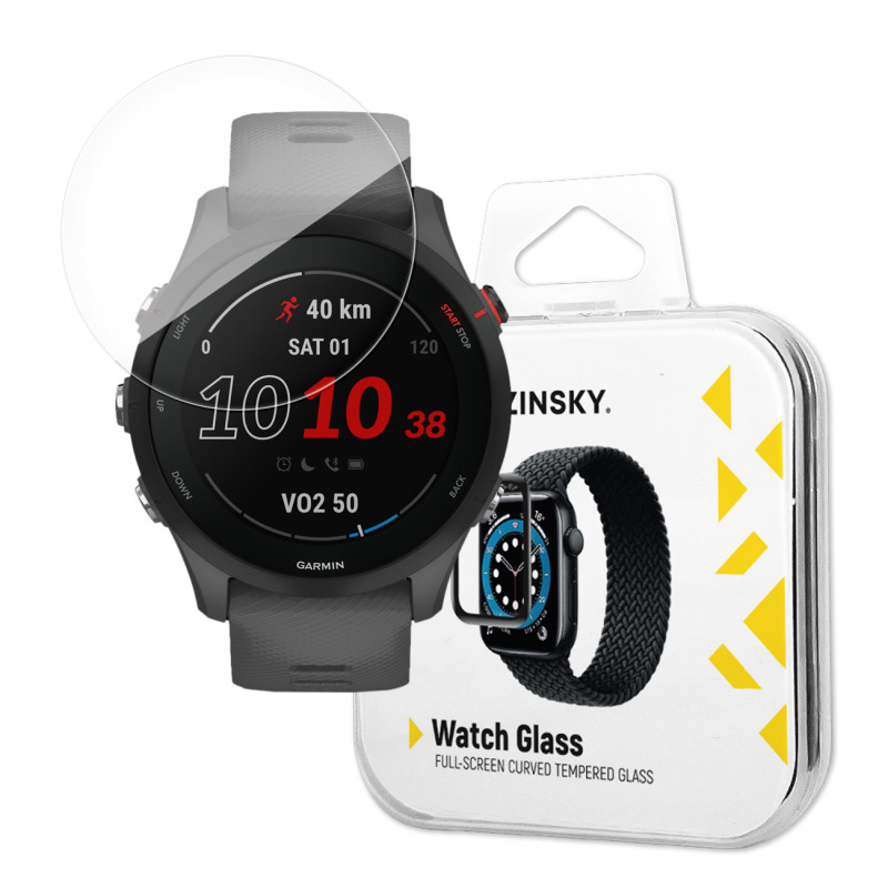 9H grūdintas stiklas visam Garmin Forerunner 255 ekranui su juodu Full Glue rėmeliu
9H grūdintas stiklas visam Garmin Forerunner 255 ekranui su juodu Full Glue rėmeliu