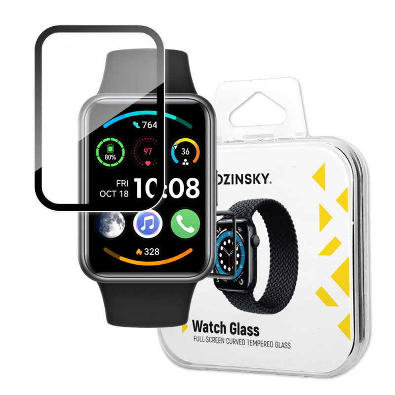 9H grūdintas stiklas visam Huawei Watch Fit 2 ekranui su juodu Full Glue rėmeliu
9H grūdintas stiklas visam Huawei Watch Fit 2 ekranui su juodu Full Glue rėmeliu
