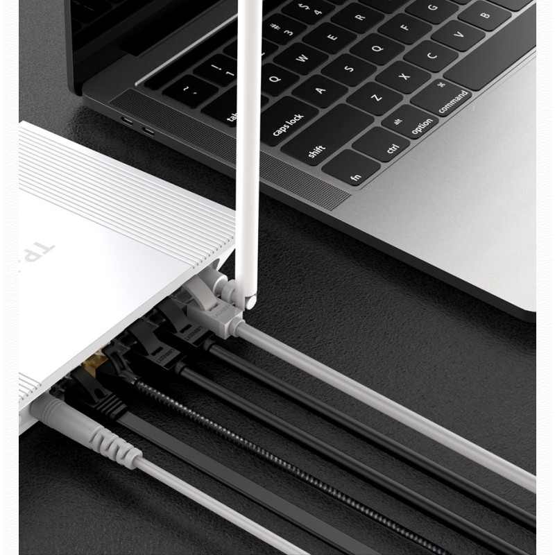 Patchcord kabelis Ethernet tinklo kabelis RJ45 Cat 6 UTP 1000Mbps 20m