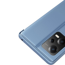 
Blizgus atverčiamas dėklas, skirtas Xiaomi Redmi Note 12 Pro+ Clear View Case, juodas
