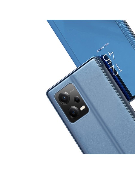 
Blizgus atverčiamas dėklas, skirtas Xiaomi Redmi Note 12 Pro / Poco X5 Pro 5G Clear View Case juodas
