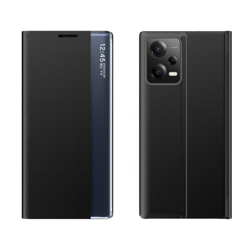 
Dėklas su atvartu ir stovu Xiaomi Redmi Note 12 Pro+ New Sleep Case, juodas
