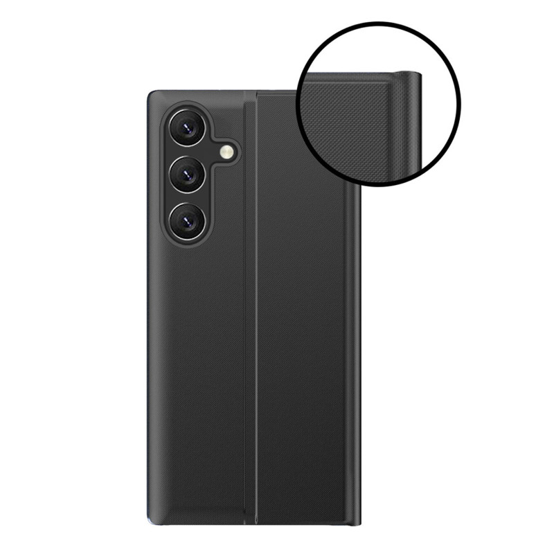 Dėklo dangtelis su atvartu ir stovu Xiaomi Redmi Note 12 Pro / Poco X5 Pro 5G Naujam Sleep Case juodas