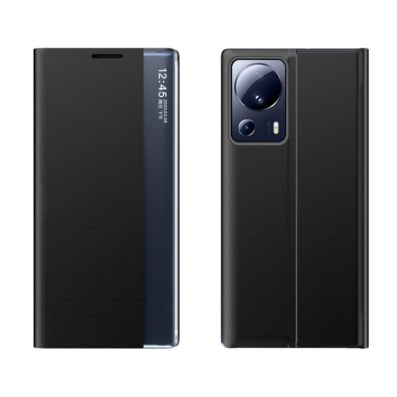
Dėklas su atvartu ir stovu Xiaomi 13 Lite New Sleep Case, juodas
