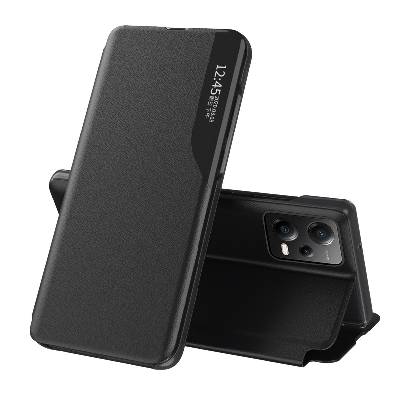 
Dėklo dangtelis su atvartu ir stovu Xiaomi Redmi Note 12 Pro / Poco X5 Pro 5G Eco Leather juoda
