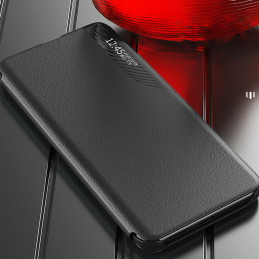
Dėklas su atvartu ir stovu Xiaomi 13 Lite Eco Leather, juodas
