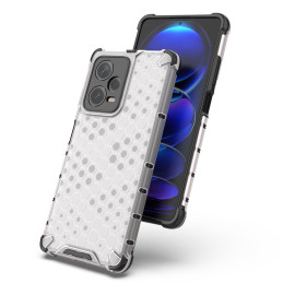 
Šarvuotas hibridinis dėklas, skirtas Xiaomi Redmi Note 12 Pro+ Honeycomb blue
