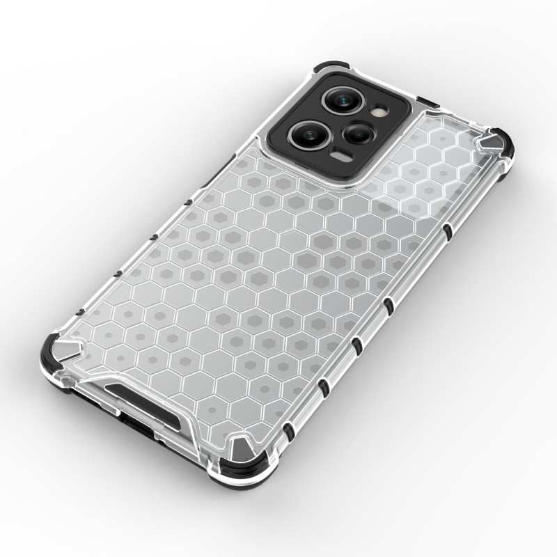 Šarvuotas hibridinis dėklas, skirtas Xiaomi Redmi Note 12 Pro / Poco X5 Pro 5G Honeycomb blue