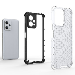 
Šarvuotas hibridinis dėklas, skirtas Xiaomi Redmi Note 12 5G / Poco X5 5G Honeycomb blue
