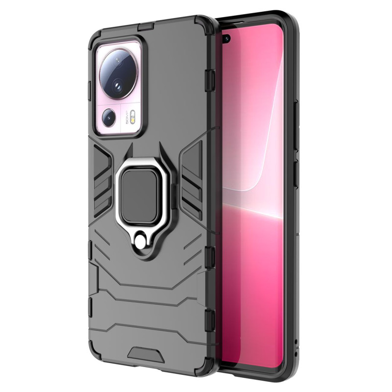 
Šarvuotas dėklas Xiaomi 13 Lite, Ring Armor magnetinis laikiklis, juodas
