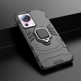 
Šarvuotas dėklas Xiaomi 13 Lite, Ring Armor magnetinis laikiklis, juodas
