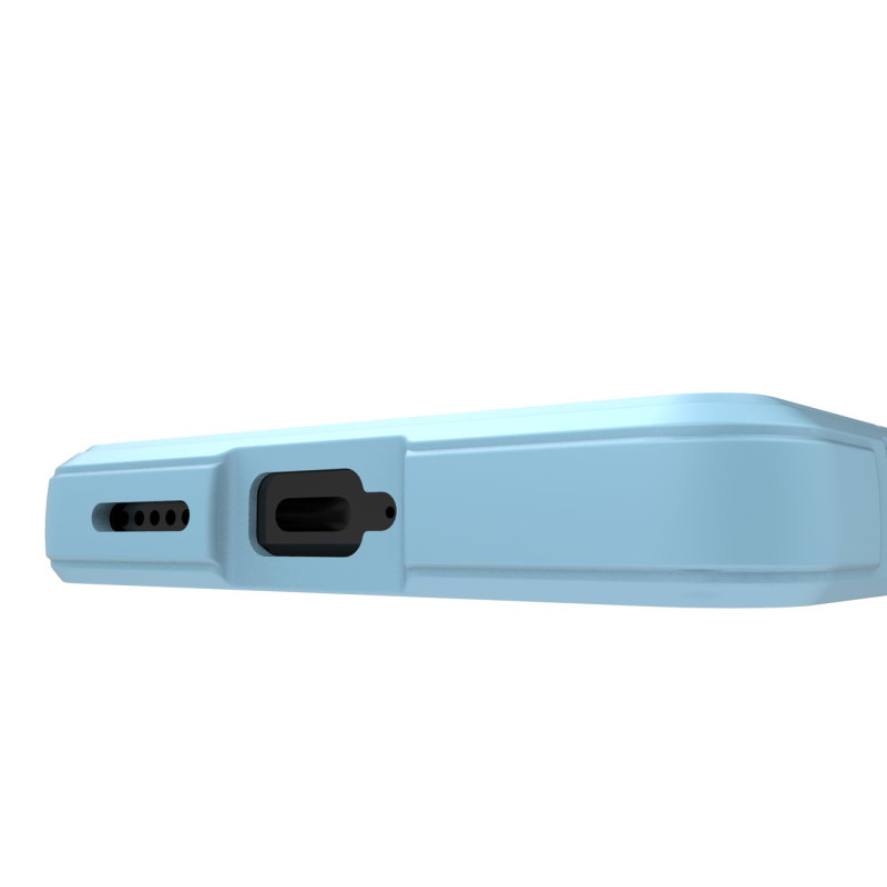 Lankstus dangtelis Xiaomi Redmi Note 12 Pro+ Magic Shield Case šviesiai mėlynas