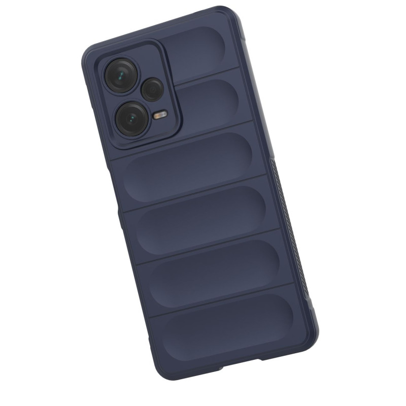 Lankstus dangtelis Xiaomi Redmi Note 12 Pro+ Magic Shield Case, mėlynas