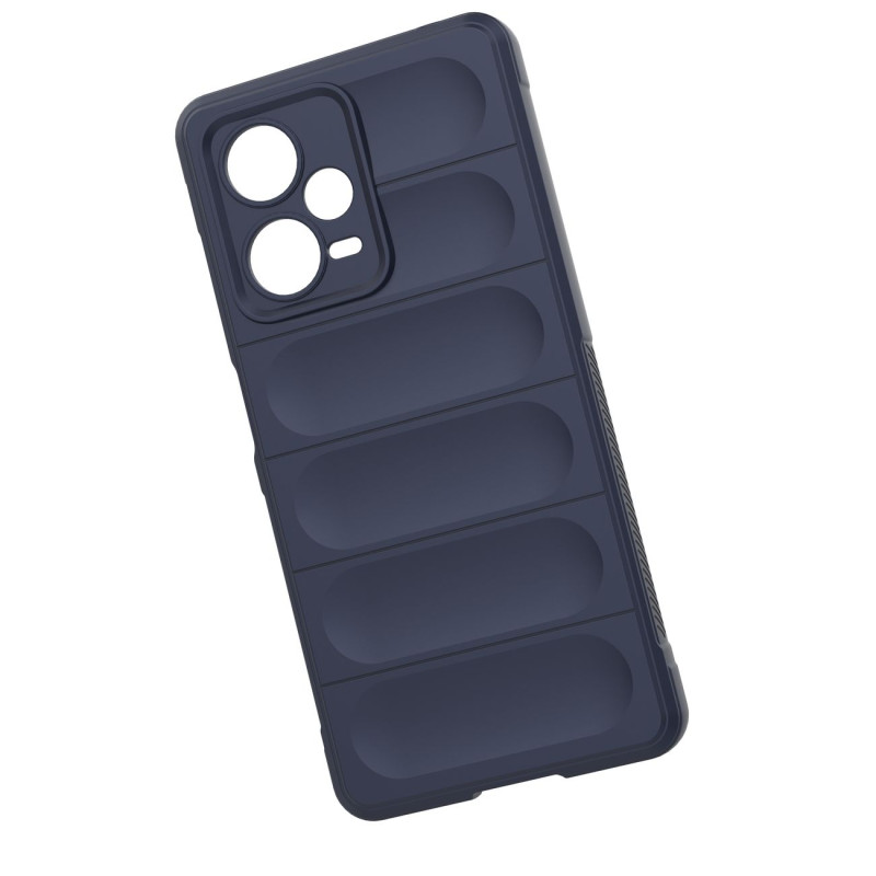 Lankstus dangtelis Xiaomi Redmi Note 12 Pro+ Magic Shield Case, mėlynas