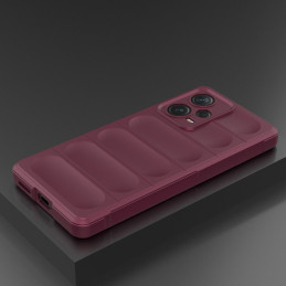 
Lankstus dangtelis Xiaomi Redmi Note 12 Pro+ Magic Shield Case bordo spalvos
