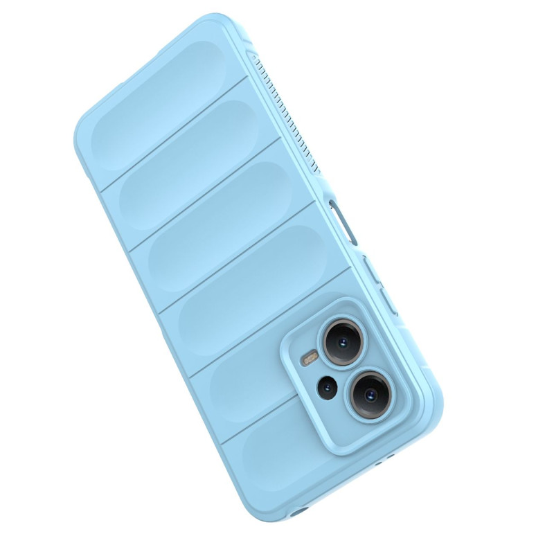 Lankstus dangtelis, skirtas Xiaomi Redmi Note 12 5G / Poco X5 5G Magic Shield Case šviesiai mėlynas