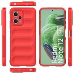 
Lankstus dangtelis Xiaomi Redmi Note 12 5G / Poco X5 5G Magic Shield Case raudonas
